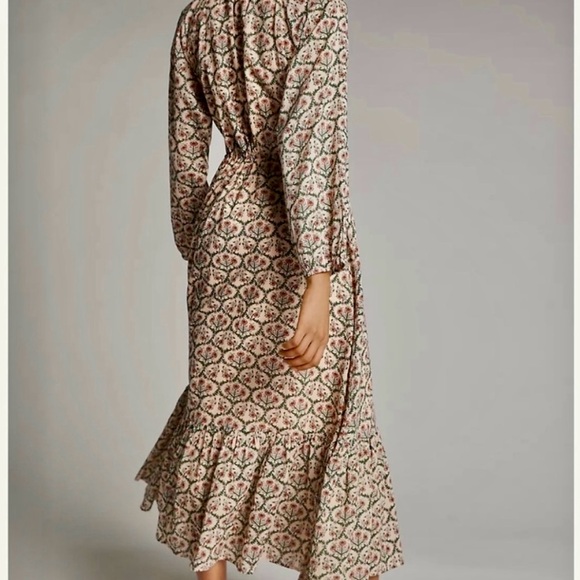 Perfect for Fall! Anthropologie Roller Rabbit Angelica Maxi Dress - HOST PICK! - Picture 3 of 10